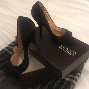 Badgley Mischka 7.5 Wayde Black Satin